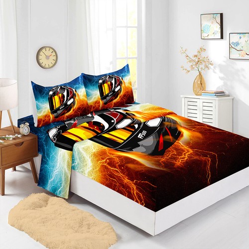 Racing team speed cars - racing, bed
