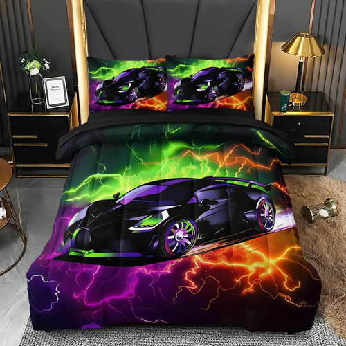 Lightning car twin bedding - twin,