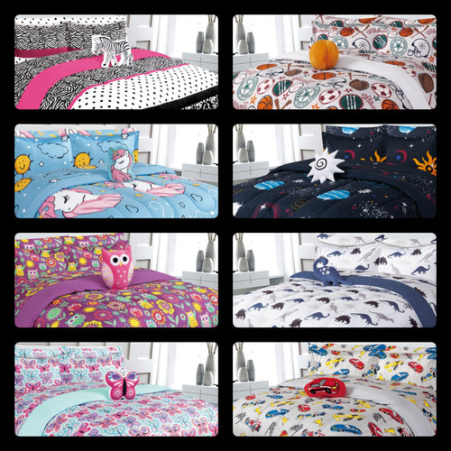 8pc twin full kids comforter - 6/8pc, twin/full