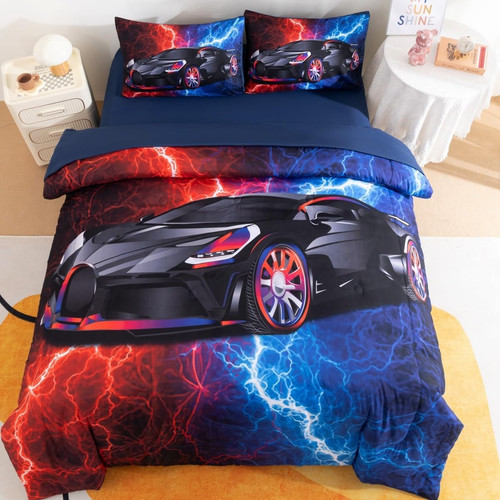 Podol piece race - car, bedding