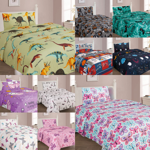 New 4pc bed sheet set - 3/4pc,